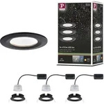 Paulmann LED Einbauleuchte Nova Basisset starr - Schwarz