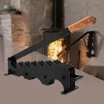 ECD Germany Holzspalter Spanmesser Brennholzspalter manuell aus stabilem Gusseisen