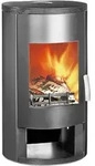 Wamsler Rona Kaminofen Stahl Grau 6 kW - Grau