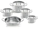 Fissler Original-Profi Collection / Edelstahl-Topfset, 5-teilig, T&ouml;pfe mit