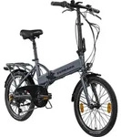 Z&uuml;ndapp Z101 20 Zoll Elektro Klapprad f&uuml;r Erwachsene 150 - 180 cm 6 Gang E