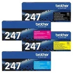 Brother TN247 4er Multipack / Original Toner XL / Cyan, Gelb, Schwarz, Magenta /
