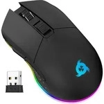 KLIM Blaze - Wiederaufladbare kabellose RGB Gaming Maus + Hochpr&auml;ziser Sensor mit