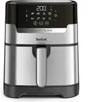Tefal EY505D15, Easy Fry & Grill XL Deluxe Hei&szlig;luftfritteuse, 4,2L, schwarz - Silber