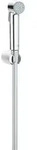 GROHE Spray Handbrause Wandhalterset Tempesta-F Trigger, chrom - Silber