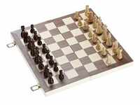 Philos 2509 - Schach-Backgammon-Dame-Set, Feld 40 mm, KH 76 mm 4014156025097