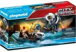 PLAYMOBIL City Action 70782 Polizei-Jetpack: Festnahme des Kunstr?ubers - Bunt
