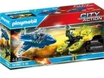 PLAYMOBIL City Action 70780 Polizei-Jet: Drohnen-Verfolgung - Bunt