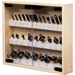 STIER Fr&auml;sersortiment in stabiler Vitrine, 30-teilig, 8 mm, Fr&auml;ser f&uuml;r