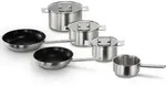 Bosch HEZ9SE060 Kochgeschirrset 6-teilig Edelstahl Antihafteigenschaft -
