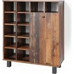 Badschrank Vicco Fynn Eiche rustikal 78.4 x 91.6 cm, Model 36626 - Braun