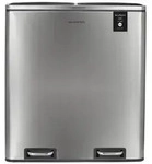 Les Collectors Treteimer aus geb&uuml;rstetem Edelstahl N&deg;904 Fassungsverm&ouml;gen 60 L, 2