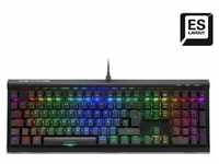Sharkoon SKILLER SGK60, Gaming-Tastatur ,schwarz, Kailh BOX Brown, spanisches Layout
