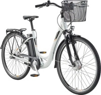TELEFUNKEN Multitalent RC830 wei&szlig;, Telefunken E-Bike RC830 28 Zoll mit 3-Gang