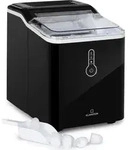 Klarstein Eisw&uuml;rfelmaschine Klein, 1,5L Eisw&uuml;rfelbereiter, Eisw&uuml;rfelmaschine f&uuml;r