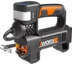 Worx Akku-Kompressor WX092.9 Aufblasger&auml;t mit LED ohne Akku und Ladeger&auml;t