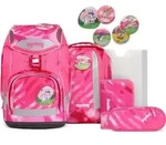 ergobag Schulranzen Pack-Set 6-teilig KuntB&auml;rbuntes Einhorn pink - Rosa