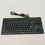 CHERRY STREAM KEYBOARD TKL, Kabelgebunden, USB, Scherenschalter, QWERTY, Schwarz -