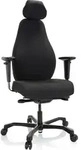 hjh OFFICE Profi Chefsessel RESISTIO XXL Ergonomischer B&uuml;rostuhl mit Armlehnen