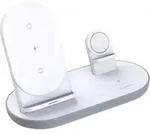 Aukey LC-A3-Whi Aircore Wireless Charger 15W Wei&szlig;, Kabelloses Laden, Drahtloses