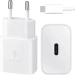 Schnellladeadapter mit Datenkabel (USB Type-C, 15 Watt) EP-T1510X - Wei&szlig;