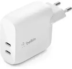Belkin Netzladeger&auml;t 40W USB-C PowerDelivery, 2x20W WCB006vfWH - Wei&szlig;