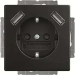 BJ Schuko/USB Steckdose 20 EUCB2USB-885 future linear USB-Ladestation schwarz -