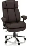 hjh OFFICE XXL Drehstuhl BUILDER XXL I B&uuml;rostuhl gepolstert bis 180 kg belastbar mit