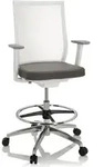 hjh OFFICE Counterstuhl ASPEN WORK W Arbeitsstuhl mit Armlehnen (h&ouml;henverstellbar)