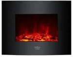 Cecotec Ready Warm 2600 Curved Flames, Eingebaute Feuerstelle, Geschlossen,...