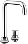 emco evo Waschtischarmatur, 2-Loch, Ausladung 180mm, nicht verschlie&szlig;bares