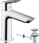 hansgrohe Waschtischmischer 110 Fine Logis CoolStart chrom, 1 Stk. - Silber
