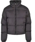 Urban Classics Ladies Short Puffer Winterjacke schwarz - 5XL - Schwarz - 5XL