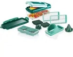 Genius A34035 Nicer Dicer Fusion smart Gem&uuml;seschneider-Set 12tlg-Zerkleinerer...