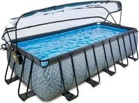 Exit Toys 30.67.53.00, Exit Toys EXIT Stone Rahmenpool 540x250x122cm, Aufstellpool,