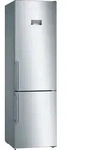 Bosch KGN397LEQ, 368 l, NoFrost-Funktion (K&uuml;hleinheit), 39 dB, E, Edelstahl - Silber