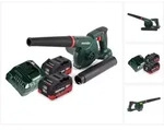 Metabo AG 18 Akku Gebl&auml;se 18 V + 2x Akku 10,0 Ah + Ladeger&auml;t
