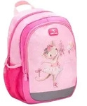 Belmil Kiddy Plus Kindergartenrucksack Ballerina f&uuml;r 3-6 J&auml;hrige Kinder mit