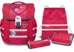 McNeill Schulranzen-Set mac2 5tlg. MOOD - Rot