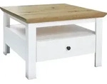 trendteam Wohnen Couchtisch Universal Artisan Eiche/Wei&szlig; Melamin 70 x 46 x 70...