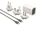 GP GaN USB Schnelladeadapter 65W PD 2xUSB-C & 1xUSB-A wei&szlig; - Wei&szlig;