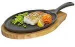 K&Uuml;CHENPROFI BBQ Servierpfanne mit Stielgriff - Schwarz