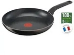 Tefal Extra Cook & Clean B55406, Oval, Allzweckpfanne, Schwarz, Titan,...