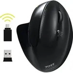 Port MOUSE ERGONOMIC RECHARGEABLE BLUETOOTH RIGHT HANDED - Schwarz