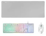 Mars Gaming MCPXWFR, Kabelgebunden, USB, Membran Key Switch, RGB-LED, Wei&szlig;, Maus