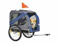 PawHut Hundeanhänger Fahrradanhänger Hundetransporter Hunde Fahrrad Anhänger für