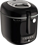 Moulinex AM480870, Fritteuse, 2 kg, 3,3 l, Einzelbild, Schwarz, Eigenst&auml;ndig -