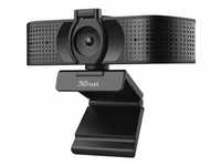 Trust Teza 4K Ultra HD Webcam, 3840x2160 mit 2 Mikrofonen und Autofokus, 30...