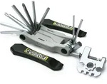 ICM 21 Multitool Pedros 21 Funktionen - Schwarz/Silber