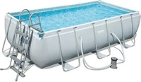 Bestway 56441, Bestway 56441 Power Steel Rechteckig Aufstellpool 404x201x100 cm...